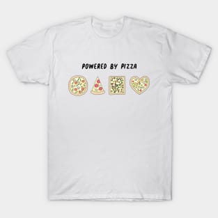 Powered By Pizza T-Shirt